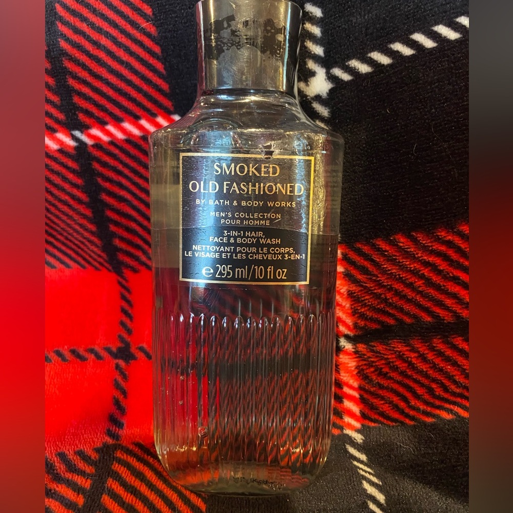 Smoked Old Fashioned body wash mens new